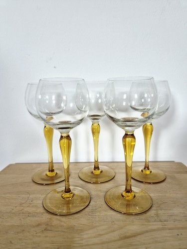 Vintage luminarc french - french, amber