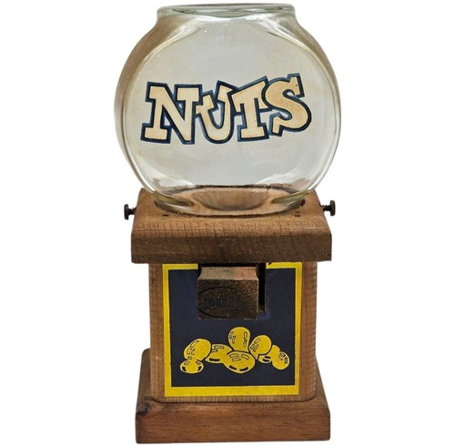 Vintage nuts peanut dispenser - peanut,