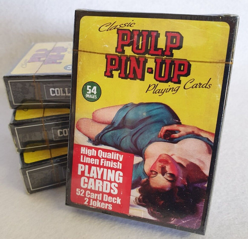 Vintage 1950 pulp pin up - vintage, 1950's