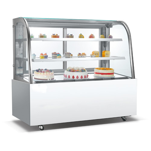 Patiserie display curved - patiserie,