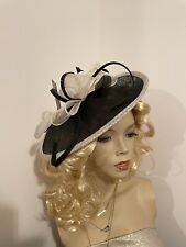 Fascinator Black Ivory Wedding