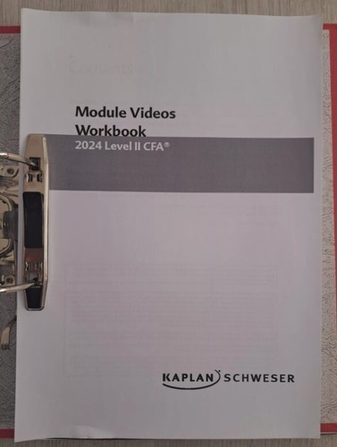 Kaplan schweser module - kaplan,