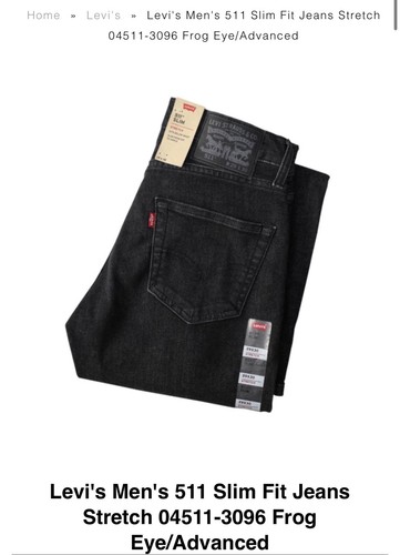 Levis men 511 slim - men's, fit