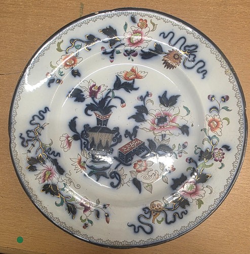 Staffordshire antique dinner - staffordshire,