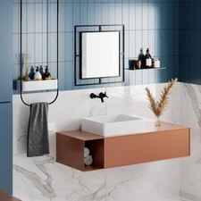 Square Wall Mirror with Modern
