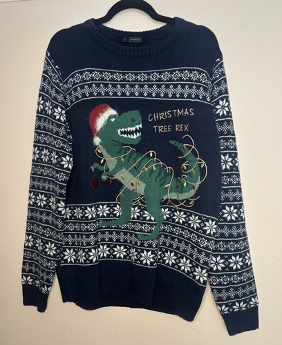 Bnwot christmas tree rex navy - rex,
