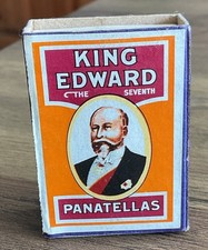 Vintage double sided matchbox - sided,