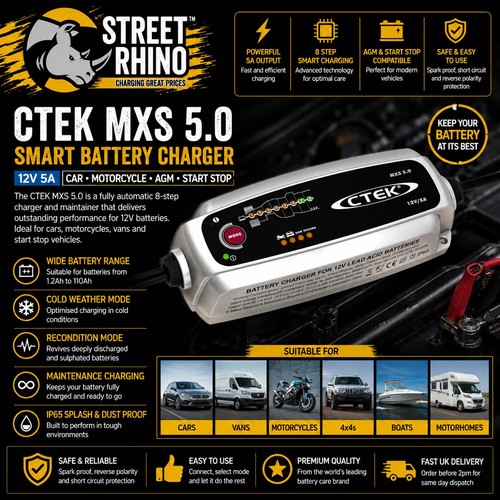 Ctek mxs smart battery - ctek,