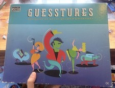 Hasbro Guesstures The Game of Split Second Charades First Edition Used Condition
