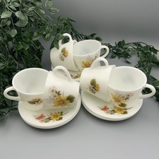 SIX Vintage Pyrex Tea Cups &