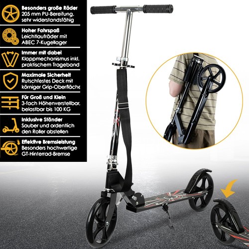 Folding kids teens push - folding,
