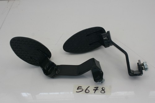 Pair rear footrests isotta - of,