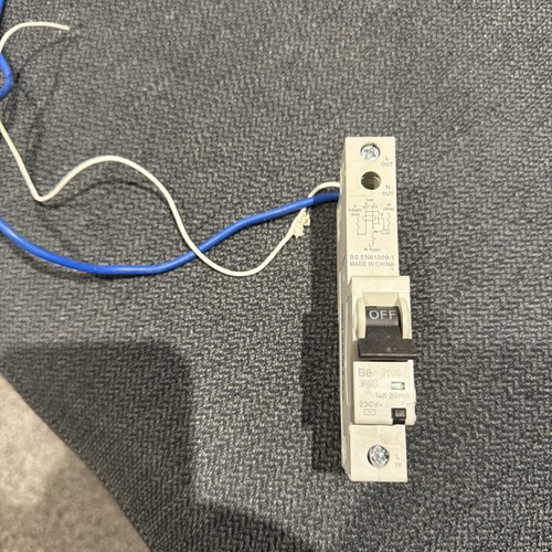 6amp curve 6ka 30ma rcbo - mk, b
