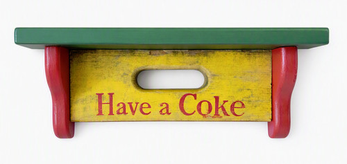 Vintage coca cola crate wall - vintage,