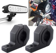 2pcs 35-50mm Tube Clamps Bull Bar Roll Cage LED Spot Light Holder Mount Bracket