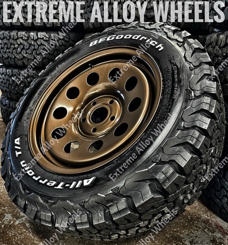 Bronze steel wheels fits - 16",
