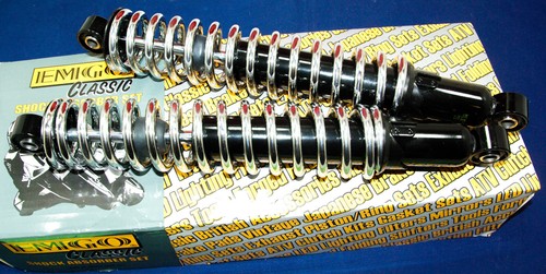 Feb60087 struts chrome - chrome, springs
