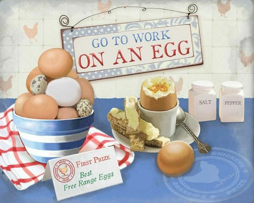 Work an egg free - work,