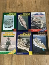 British Warships and Auxiliaries - 6 Books 