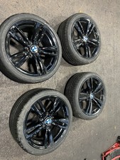 BMW 4 Series 19 Inch Alloys And Tyres 225-35-19 Front255-35-19 RearPainted Black