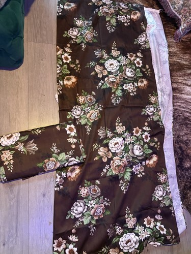 Vintage 1950s curtains - vintage,