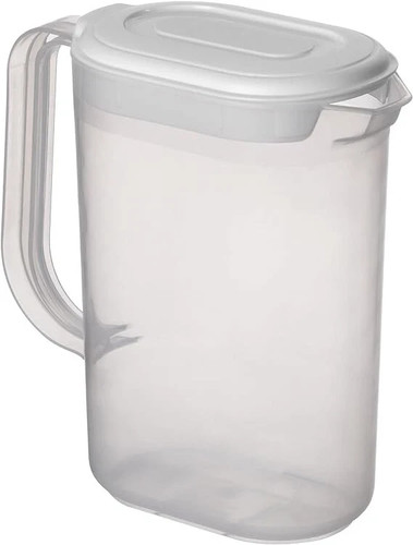 Plastic jug with lid for - 1.5l,