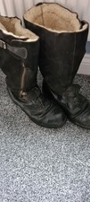 Ww2 Raf Aircrew Escape Pattern Flying Boots Approx Size 8