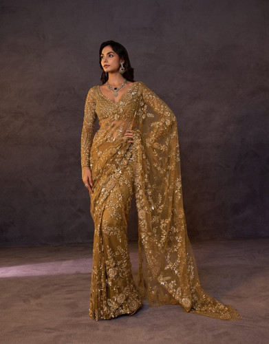 Bollywood style sari with - style,