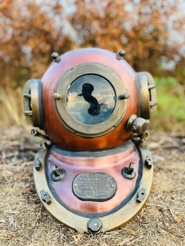 Authentic scuba diving - scuba, helmet