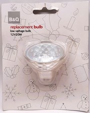 B&Q 05081868 1 x MR16+ 12v 20W