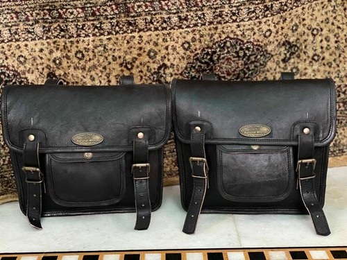 Bags side vintage leather - vintage,