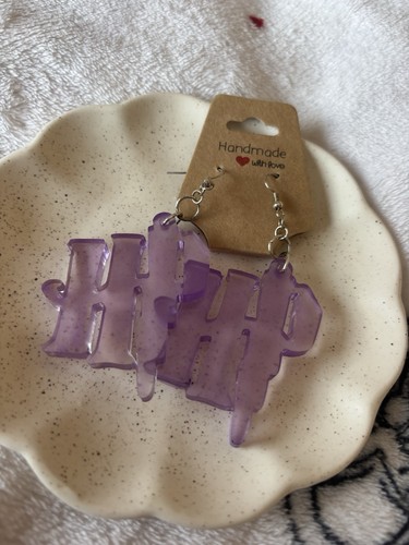 Purple harry potter dangly - purple,