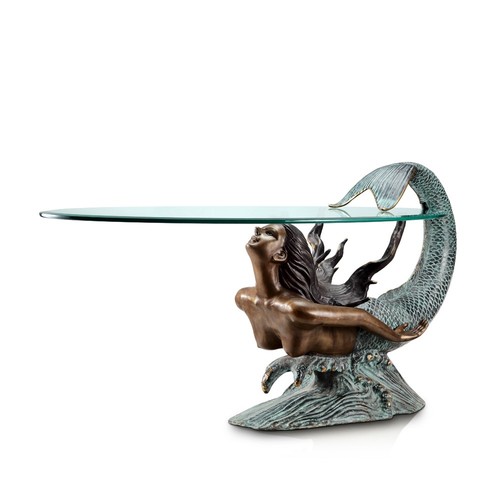 Diving mermaid coffee table - diving,