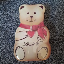 Lindt Teddy Bear Empty Tin