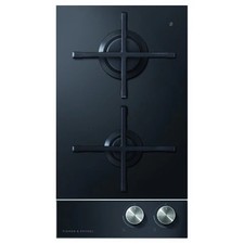 Hob Fisher & Paykel CG302DLPGB4 30cm Series 9 2 Burner Gas, LPG