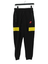 Damir Doma Women's Sports Bottoms S Black 100% Cotton Tapered Sweatpants