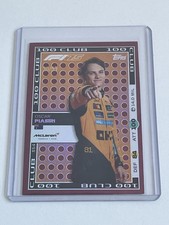 Topps ?? Turbo Attax 2025 #354 Oscar Piastri 100 CLUB Cranberry Numbered 30/99