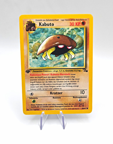 Pokemon tcg kabuto 62 - pokemon, 50/62