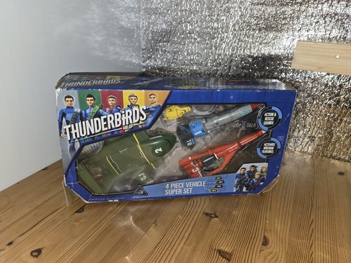 Thunderbirds vehicle super set - thunderbirds,