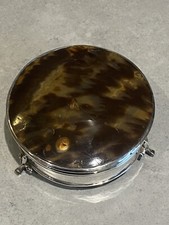 Antique Solid  Silver Trinket