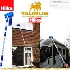 3M HILKA ALUMINIUM Car Wash Brush TELESCOPIC Water Fed Extendable Clean Windows