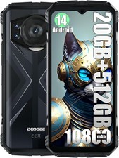 DOOGEE S118 Rugged Phone High Capacity 10800mAh Battery 20GB RAM+512GB ROM