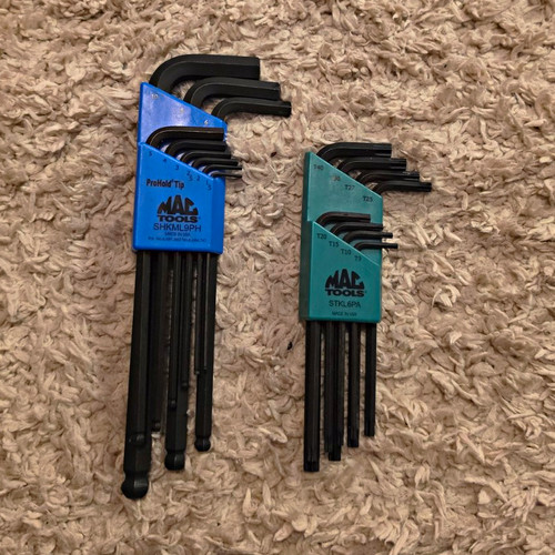 New mac tools - new, torx