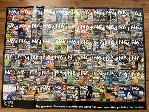 N64 magazine poster ngc - n64,