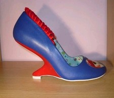Irregular Choice Blythe Emi 👢heel Less Wedge Uk 5/38  &4/37 RARE 2008 Bnib