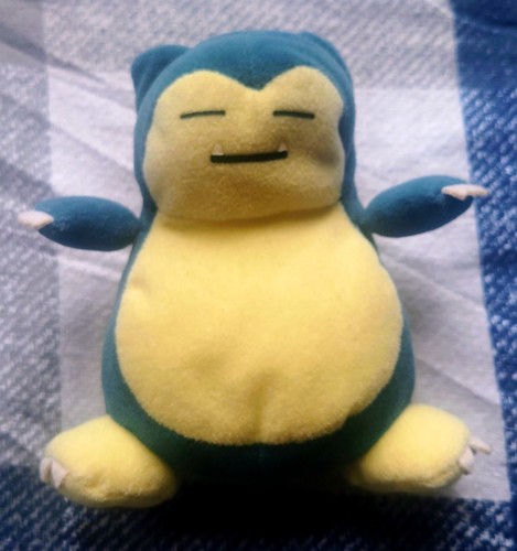 Snorlax beanie plush toy - toy,