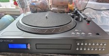 Neostar Electronics NTCD1B Turntable Record Player and CD Recorder