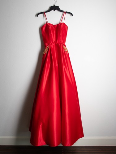 Blondie nites satin ball gown - satin,