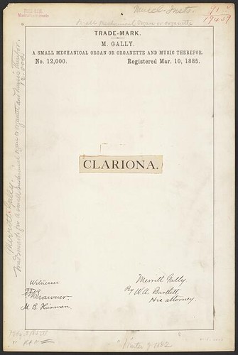 1885 trademark registration - 1885, m