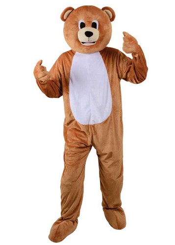 Adult size teddy bear mascot - adult,